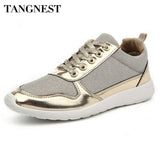 Tangnest Woman Glitter Bling Flats