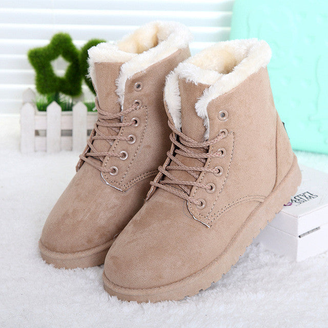 Warm Snow Ankle Boots