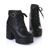 ESVEVA Lace-Up Sexy Women Boots