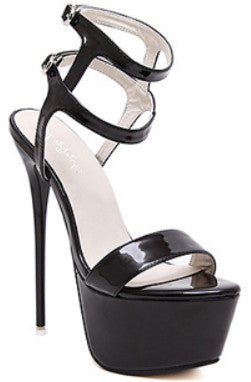 Superstar Ankle Strap Extreme High Heels