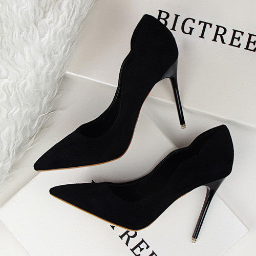 LALA IKAI Slip On High Heel