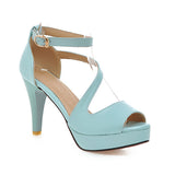 Meotina Gladiator Sandals Open Toe