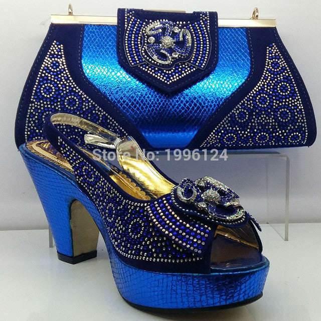 Italian Shoe with Matching Bag