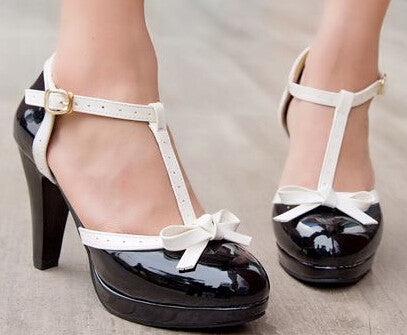 Qin Kuan Bowtie Shoes