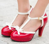 Qin Kuan Bowtie Shoes
