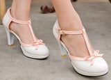 Qin Kuan Bowtie Shoes