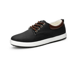 Canvas Lace-Up Shoes
