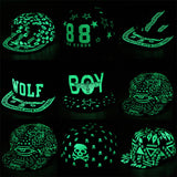iMucci Graffiti Fluorescent Light Baseball Cap