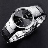 HK DOM Luxury Tungsten Steel Wrist Watch