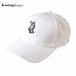 Embroidery Drake 6 God Pray Cap