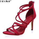Cross Strap Sandals