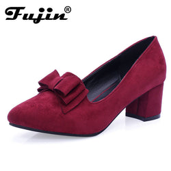 Square Bow Heels