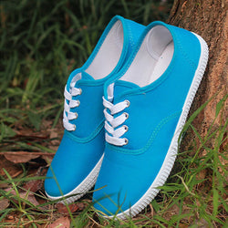 Candy Colour zapatos mujer Canvas Shoes