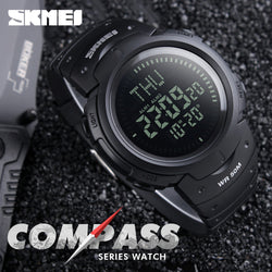 SKMEI Outdoor Sports Digital LED Compass Watches