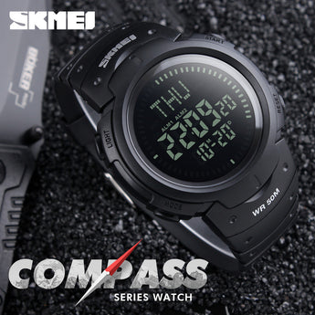 SKMEI Outdoor Sports Digital LED Compass Watches