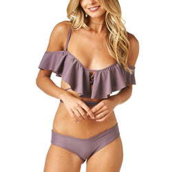 Flounce Swimsuit Bikini Set