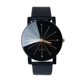 Quartz Relogio Masculinos Dial Glass