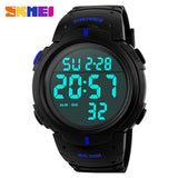 Skmei Luxury Sports Watches Dive 50m Digital LED