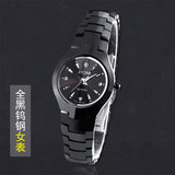 HK DOM Luxury Tungsten Steel Wrist Watch