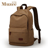 Canvas Backpack With USB