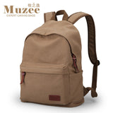Canvas Backpack With USB