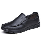 Handmade Genuine Leather Loafers Slip On Shoe