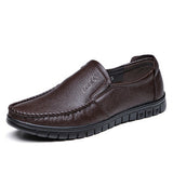 Handmade Genuine Leather Loafers Slip On Shoe