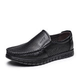 Handmade Genuine Leather Loafers Slip On Shoe