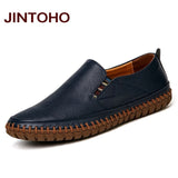 JINTOHO Real Leather Loafers