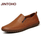 JINTOHO Real Leather Loafers
