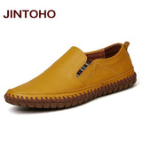JINTOHO Real Leather Loafers