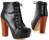 Women Ankle Boots High Heel