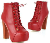 Women Ankle Boots High Heel