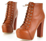 Women Ankle Boots High Heel
