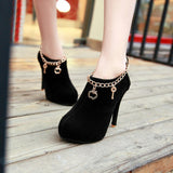 New Fashion Women Pumps Sexy Round Toe Thin High Heels