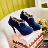 New Fashion Women Pumps Sexy Round Toe Thin High Heels
