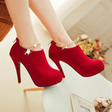 New Fashion Women Pumps Sexy Round Toe Thin High Heels