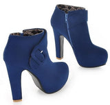 High Heel Short Ankle Boots