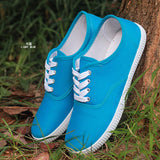 Candy Colour zapatos mujer Canvas Shoes