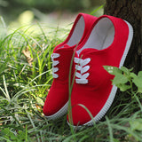 Candy Colour zapatos mujer Canvas Shoes