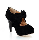Platform Bow High Heels