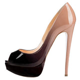 Open Toe High Heels