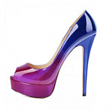 Open Toe High Heels