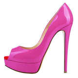 Open Toe High Heels