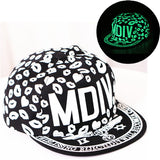 iMucci Graffiti Fluorescent Light Baseball Cap