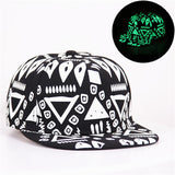 iMucci Graffiti Fluorescent Light Baseball Cap