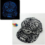iMucci Graffiti Fluorescent Light Baseball Cap