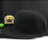 Adjustable Men Baseball Cap Solid Hip-Hop Snapback Flat Hat Visor