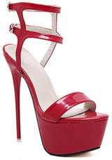 Superstar Ankle Strap Extreme High Heels