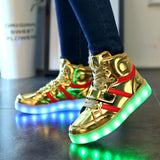 Fashion Sport Led Luminous Lighted Shoes